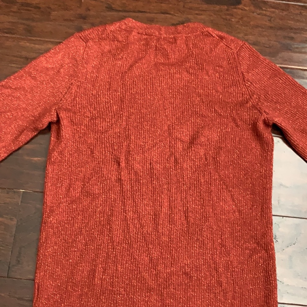 Madewell knit shiny short sleeve - Picture 5 of 7